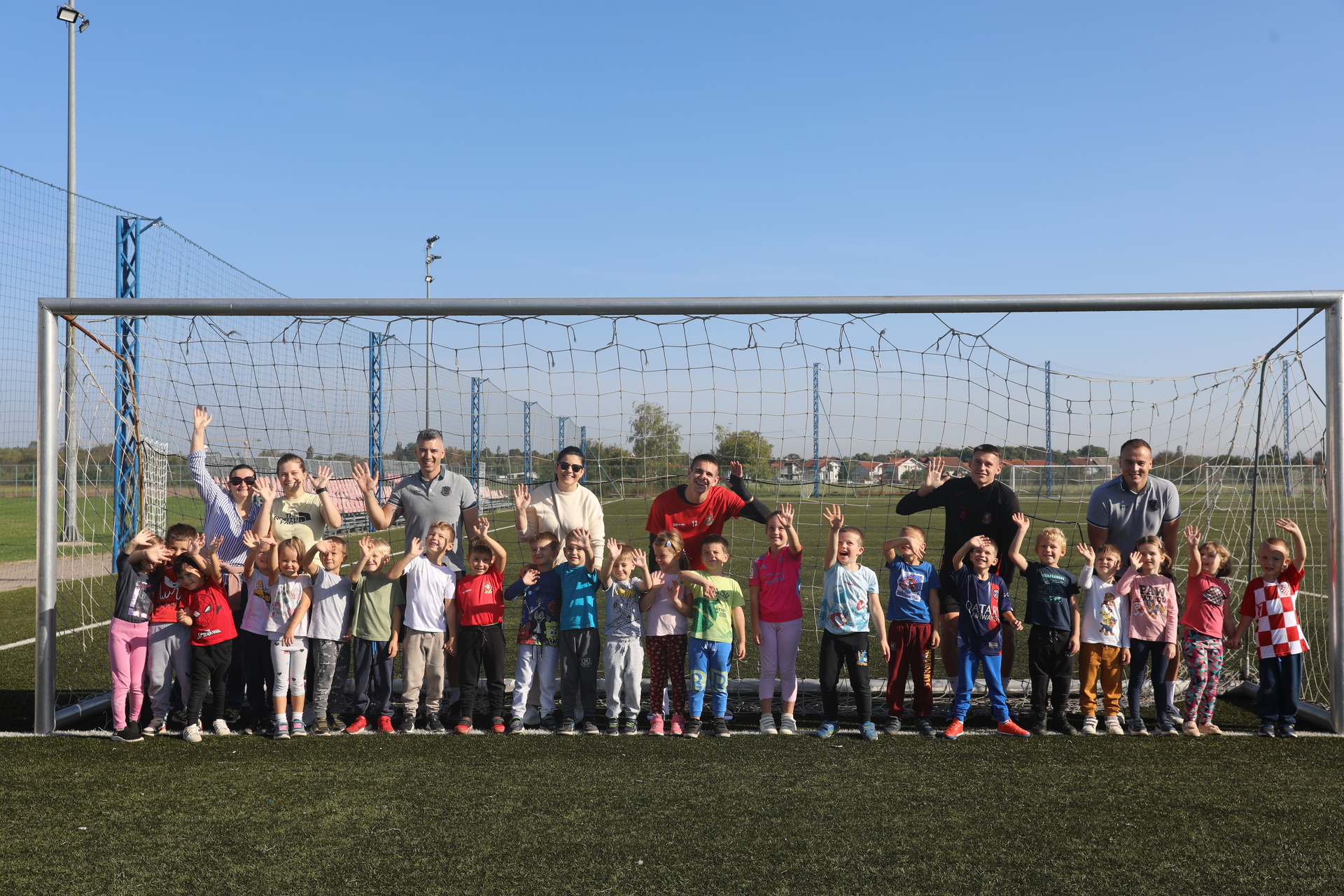 Druženje i pokazni trening s mališanima iz Dječjeg vrtića Velika Gorica